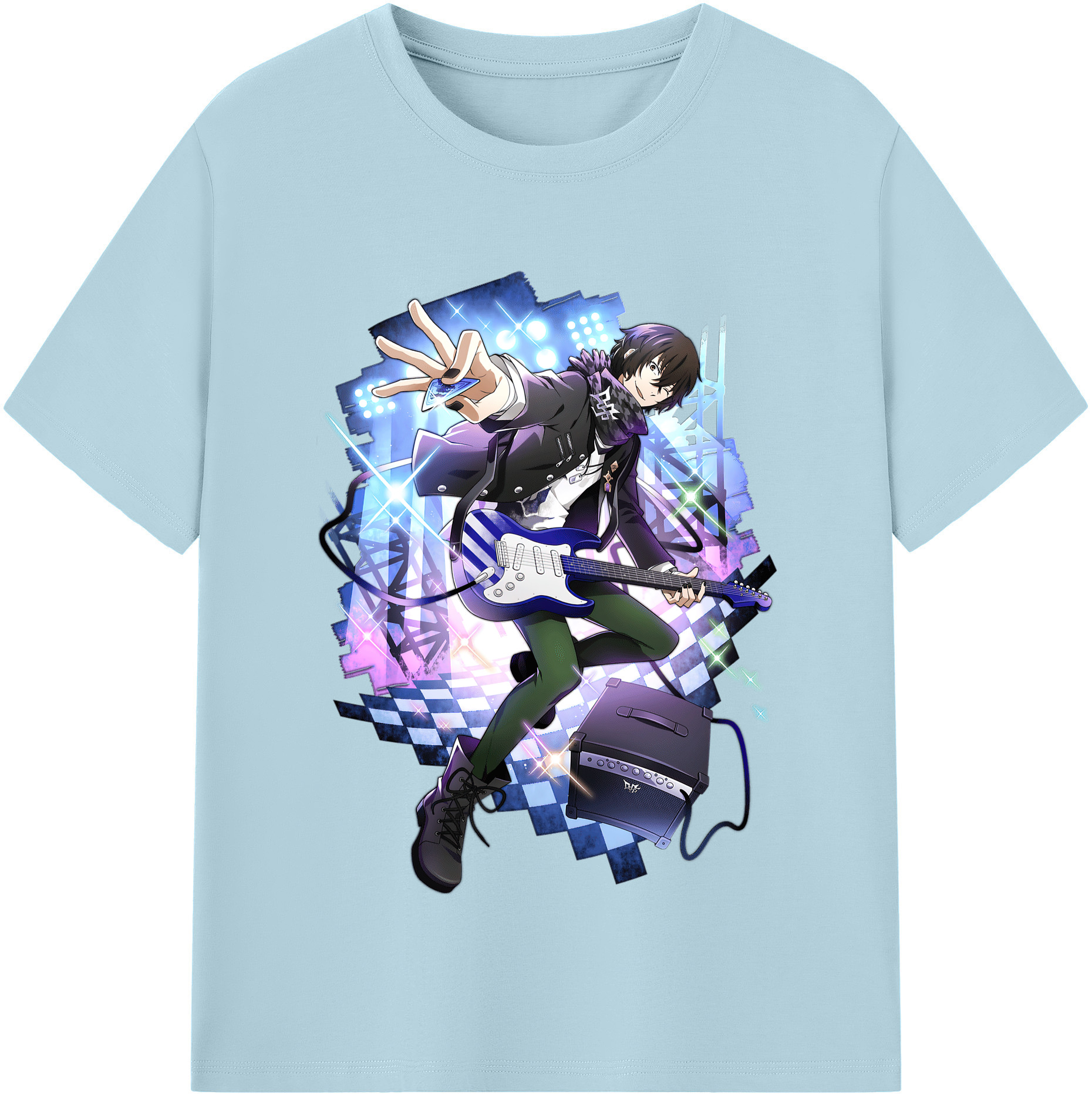 （画像用） 文豪ストレイドッグス Bungo Stray Dogs 綿100％半袖Tシャツ（フロントプリント）